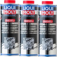 3x LIQUI MOLY Pro-Line Diesel System Reiniger, 1L