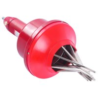 TECPO Druckluft-Montagewerkzeug für Achsmanschetten 20-150 mm + SKF Universal Manschetten-Kit, 12-tlg.