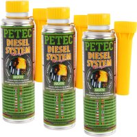 3x PETEC Diesel-Additiv, 300 ml