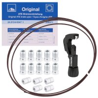 ATE Bremsleitung 5m Stahlleitung 4.75 mm + Schrauben +...