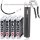 TECPO Einhand-Fettpresse + 12x Universal Mehrzweckfett EP2, 400g