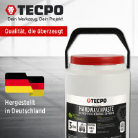6x TECPO Handwaschpaste Handreiniger für KFZ Werkstatt 3 L