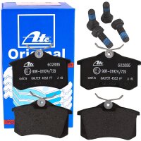 ATE Bremsen Set, Bremsbeläge mit Bremsscheiben