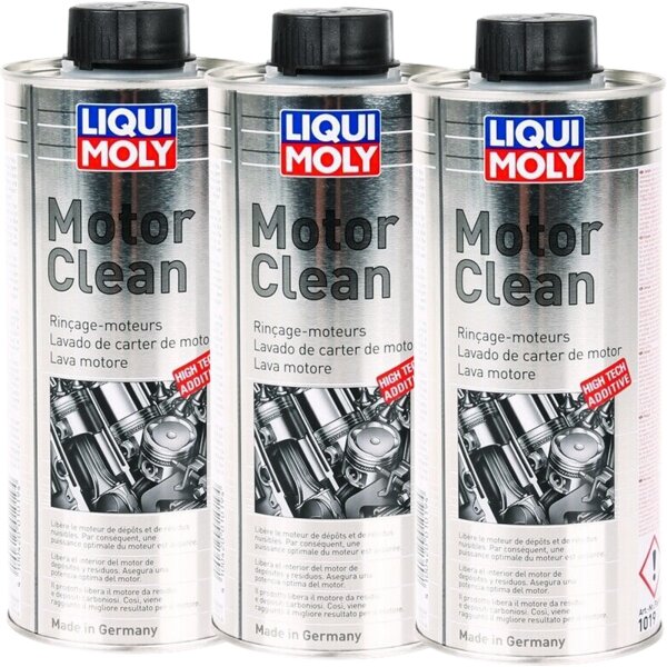 3x LIQUI MOLY 1019 Motor Clean Öladditiv, 500 ml, 51,99