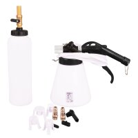BGS Druckluft Bremsen-Entlüfter-Satz + MANNOL Bremsflüssigkeit DOT-4, 1L