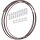Stahl Bremsleitung 10m, 4.75 - 3/16, 20x Schrauben, 10x Verbinder