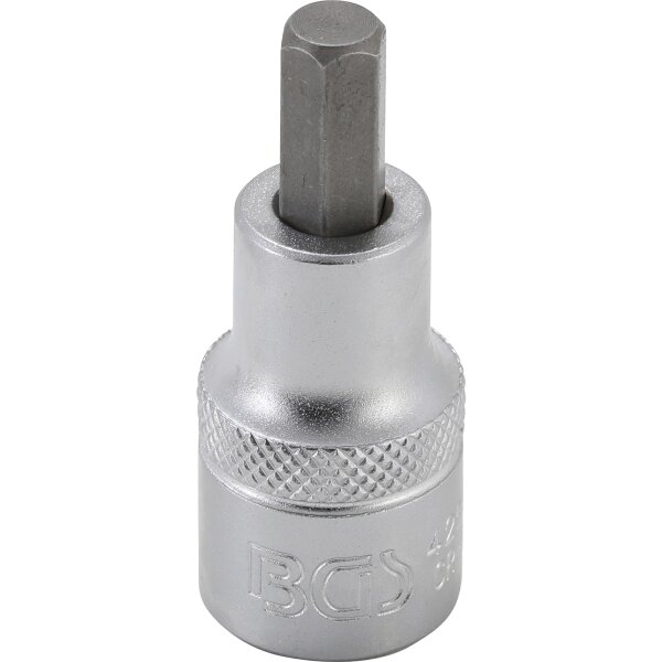BGS Bit-Einsatz | Antrieb Innenvierkant 12,5mm (1/2") | Innensechskant 8mm