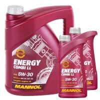 FEBI BILSTEIN Ölfilter + MANNOL Energy Combi LL 5W-30, 7 Liter