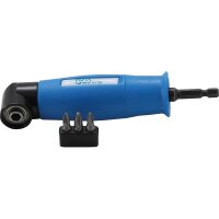 BGS Winkelbohrvorsatz | Antrieb Außensechskant 6,3 mm (1/4") / Abtrieb Innensechskant 6,3 mm (1/4") | 4-tlg.