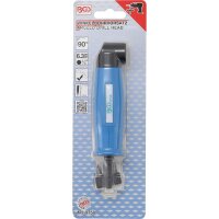 BGS Winkelbohrvorsatz | Antrieb Außensechskant 6,3 mm (1/4") / Abtrieb Innensechskant 6,3 mm (1/4") | 4-tlg.