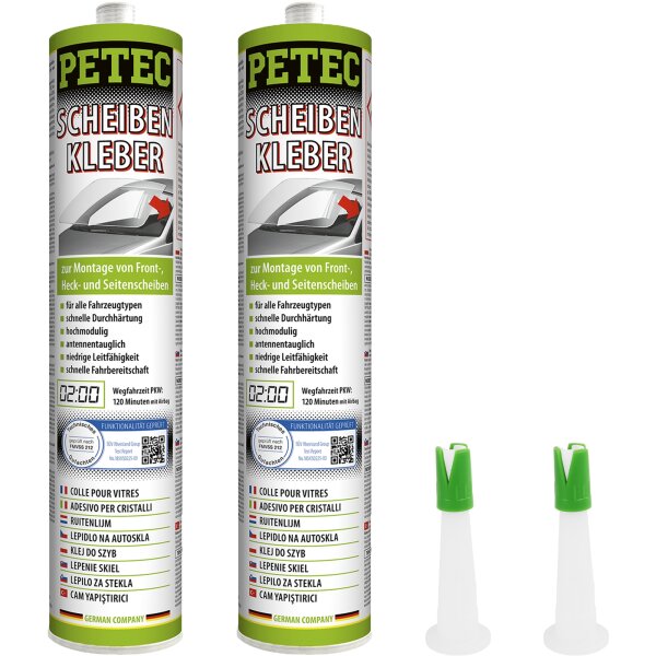 2x PETEC Scheibenkleber, 310 ml