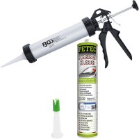 PETEC Scheibenkleber 310 ml + Kartuschenpresse