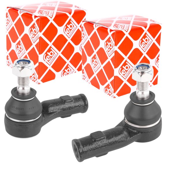 2x FEBI BILSTEIN Spurstangenkopf Rechts + Links