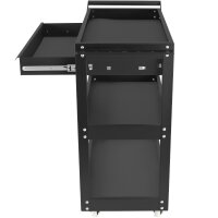 TECPO Werkzeugwagen Rollwagen mit 3 Etagen und einer Schublade