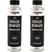 2x TECPO Kühlerreiniger Kühlwasser Zusatz...