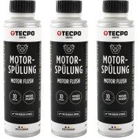 3x TECPO Motorspülung Motor Flush Motorreiniger, 300 ml