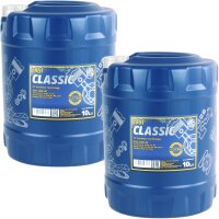 MANNOL Classic 10W-40 API SN/SM/CF, 2x10 Liter