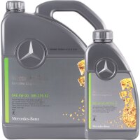 5W-30 Mercedes Benz Motoröl MB 229.52, 6 Liter