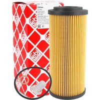 FEBI Ölfilter + Schraube + 8x1 Liter Original BMW 5W-30 Twin Power Turbo LL-04