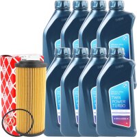 FEBI Ölfilter + 8x1 Liter Original BMW 5W-30 Twin...