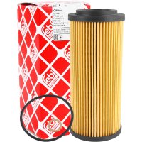 FEBI Ölfilter + 8x1 Liter Original BMW 5W-30 Twin Power Turbo LL-04