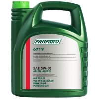 FEBI Ölfilter + Schraube + FANFARO 6719 5W-30, 5 Liter