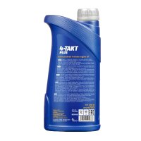 3x MANNOL 4-Takt Plus Motorrad Öl API SL, 1L