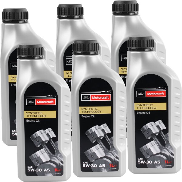 Ford Motorcraft A5 5W-30, 6x1 Liter