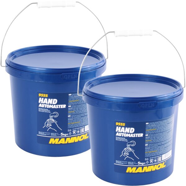 MANNOL Hand Automaster Handwaschpaste, 2x5 kg