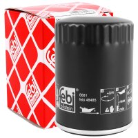 FEBI Ölfilter für Ford Mustang V8 + MANNOL Energy Ultra JP 5W-20, 2x4 Liter