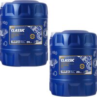 2x MANNOL Classic 10W-40 API SN/SM/CF, 20L