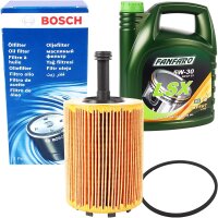 Bosch Ölfiltereinsatz 1457429192 + FANFARO 5W-30 LSX...