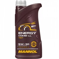 FEBI Ölfilter + MANNOL Energy Combi LL 5W-30, 8x1 Liter
