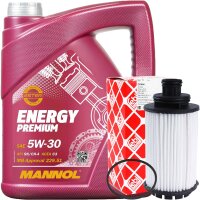 FEBI BILSTEIN Ölfilter + MANNOL Energy Premium...