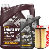 FEBI BILSTEIN Ölfilter + MANNOL Longlife 504.00 /...