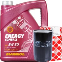 FEBI BILSTEIN Ölfilter + MANNOL Energy Combi LL...