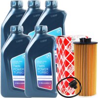 FEBI BILSTEIN Ölfilter + OE BMW 5W-30 Twin Power...