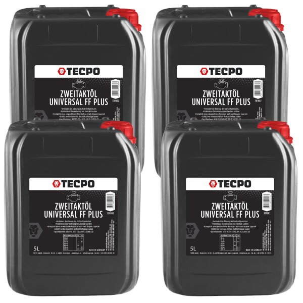 TECPO Zweitaktöl FF Plus teilsynthetisches Universal 2-Takt-Öl, 20L