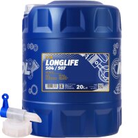 MANNOL LONGLIFE 504/507 5W-30, 20L + Ausgießer