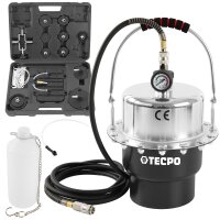 TECPO Druckluft Bremsenentlüftungsgerät, 5 Liter