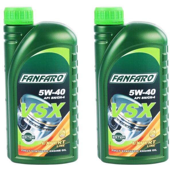 2x FANFARO VSX 5W-40, 1L