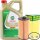 MANN-FILTER Ölfilter + CASTROL EDGE TITANIUM FST 5W-30, 5L