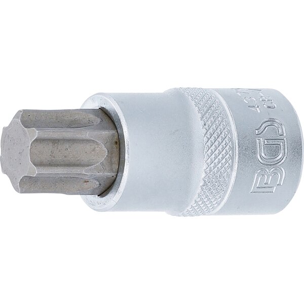 BGS Bit-Einsatz | Antrieb Innenvierkant 12,5mm (1/2") | T-Profil (für Torx) T70