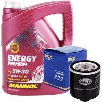 SCT Germany Ölfilter + Mannol Energy Premium 5W-30,...