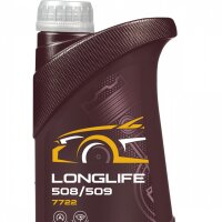 8x MANNOL Longlife 508/509 0W-20, 1L