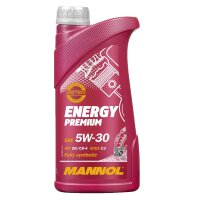 MANN-FILTER Ölfilter + MANNOL Energy Premium 5W-30, 6L