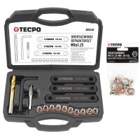 TECPO Bremsgewinde Reparatur-Satz M9x1.25 Bremssattel...