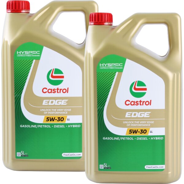 2x CASTROL 5W-30 EDGE TITANIUM FST, 5L