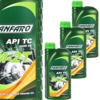 3x FANFARO M-2T Universal 2-Takt, 1L