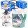 MEYLE Thermostat + Wasserpumpe mit Dichtung + Kühlmittel grün, 5L